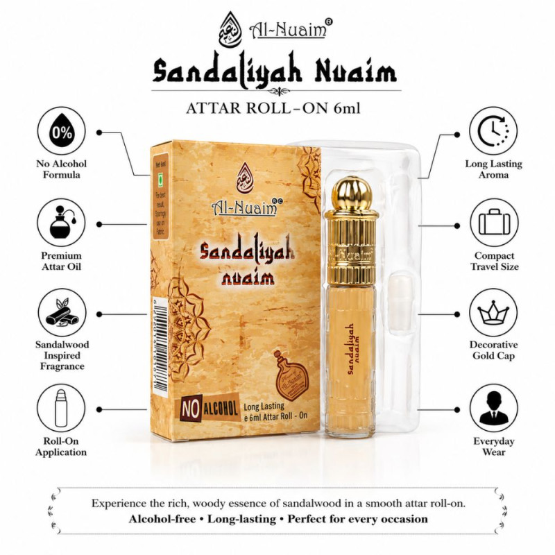 Classic Attar – Tan Premium Quality (6 ml | 10 x 5 cm)