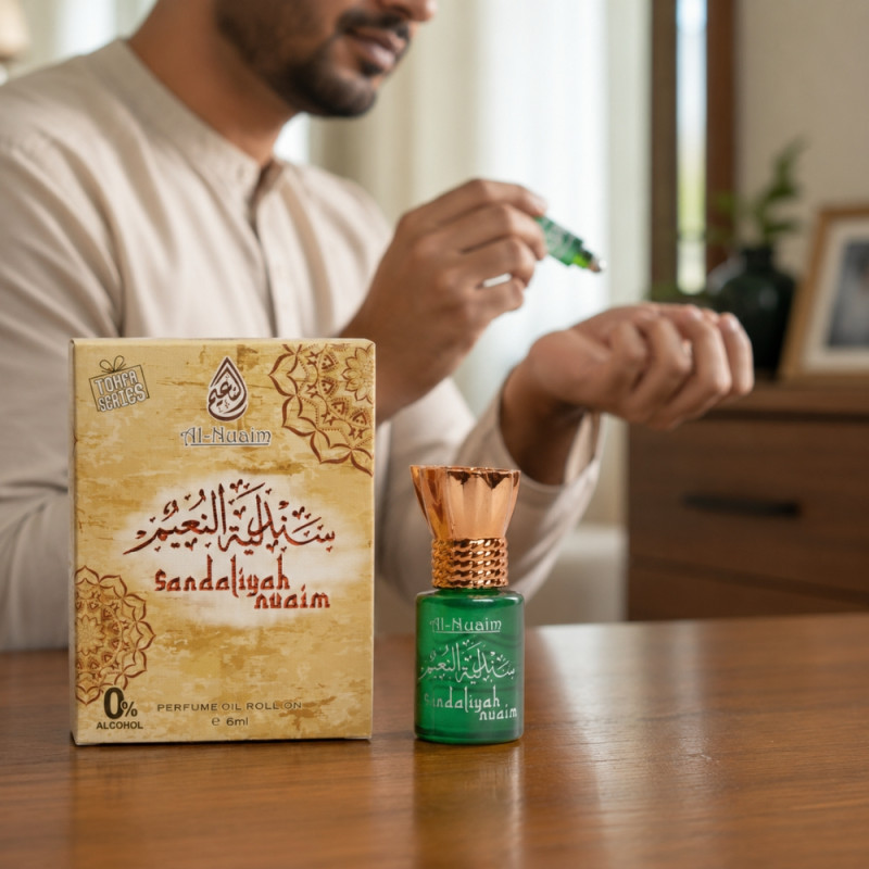 Sandaliyah Nuaim Attar Perfume - 6ml Roll-On