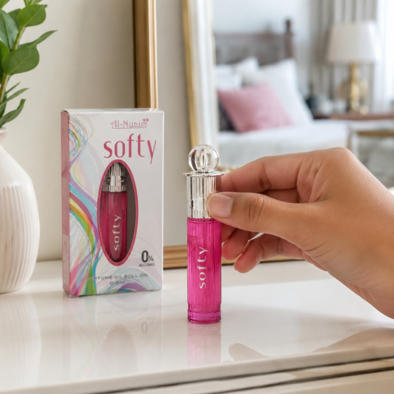 Al-Nuaim "Softy" Attar Perfume - 6 ml roll on