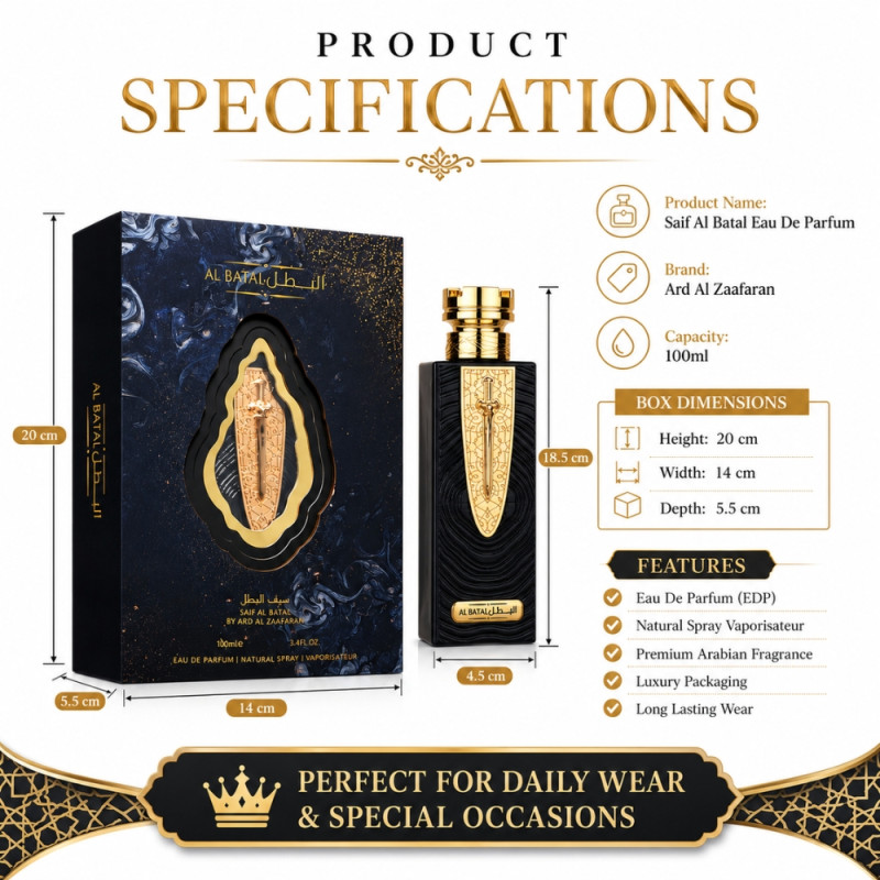 Superior Parfume – Gold Premium Quality (100ml)