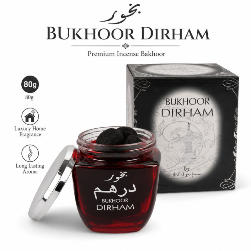 Premium Bukhoor – Red Premium Quality (80g x 10 x90 cm)