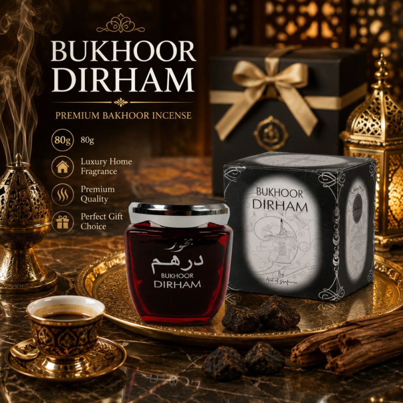 Premium Bukhoor – Red Premium Quality (80g x 10 x90 cm)