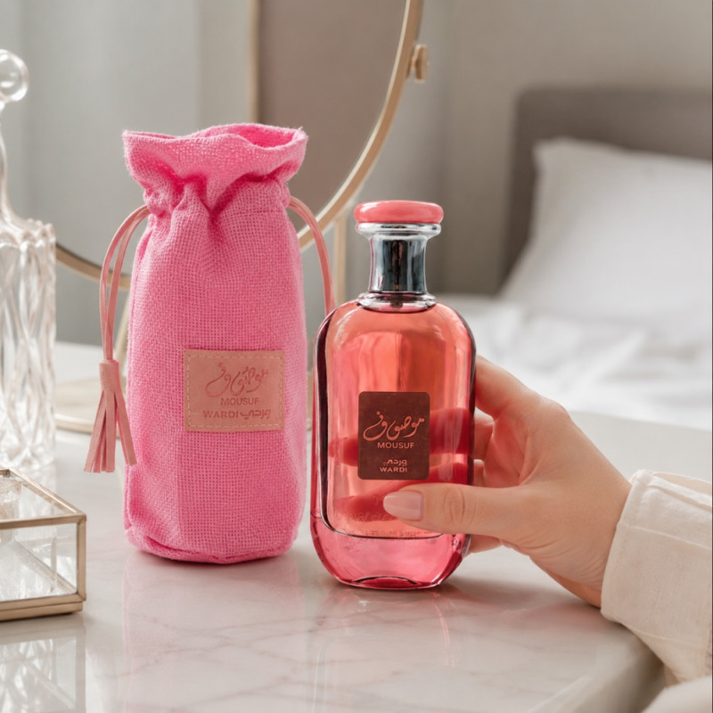 Elegant Pink Mousuf Wardi Perfume – Pink (Lattafa 55)