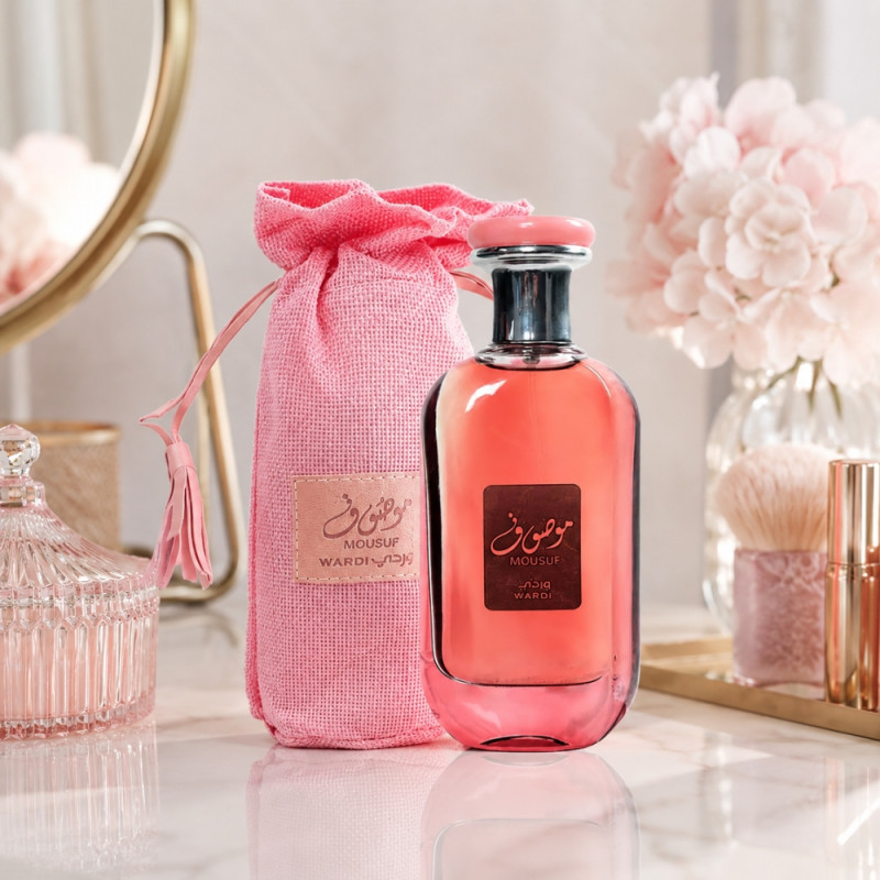 Elegant Pink Mousuf Wardi Perfume – Pink (Lattafa 55)