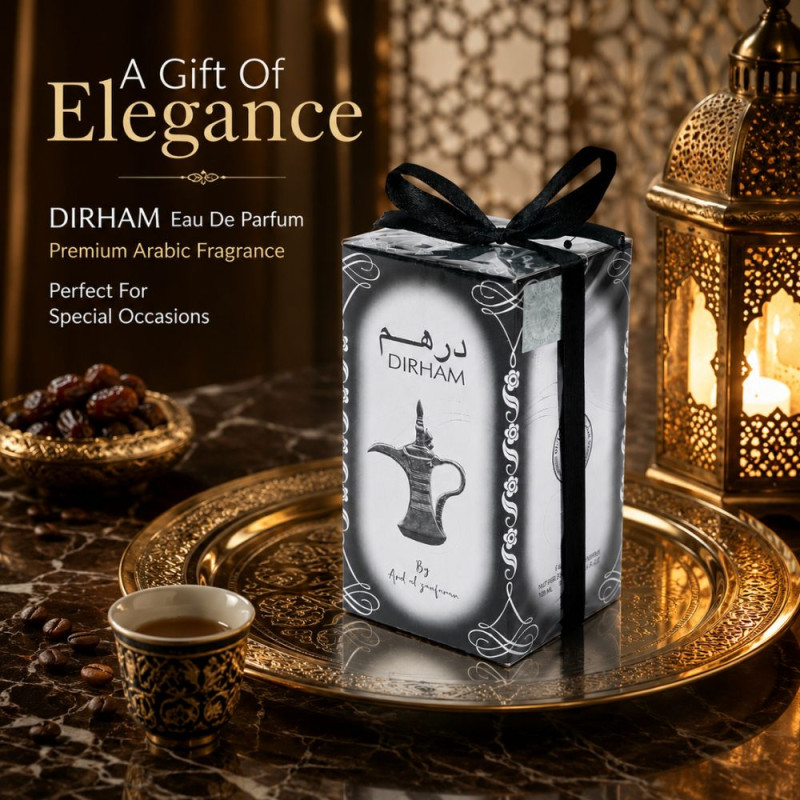 Classic Parfume – Black white Premium Quality (100ml | 15 x 8 cm)