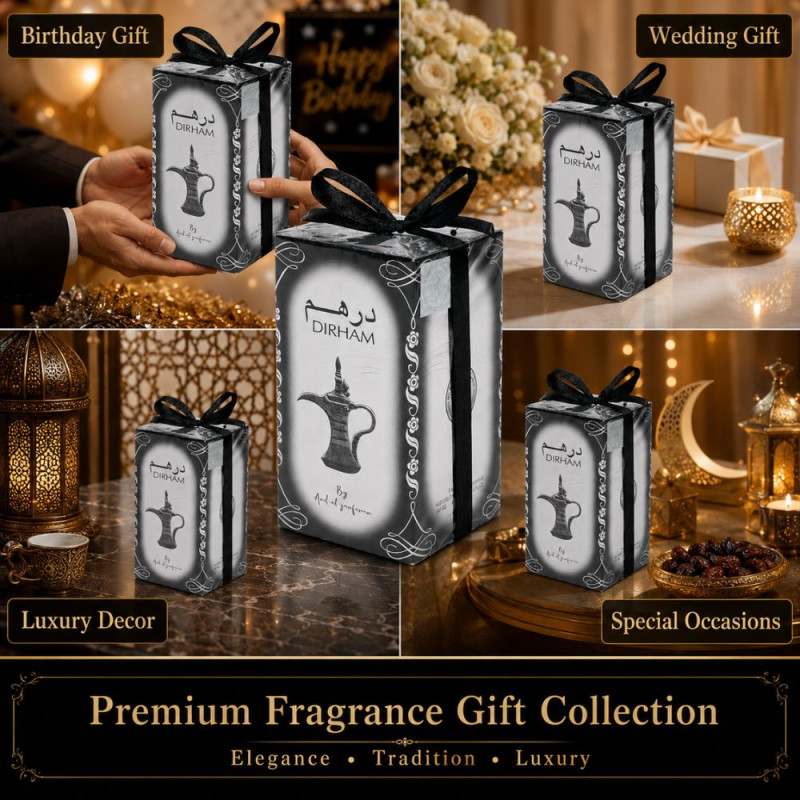 Classic Parfume – Black white Premium Quality (100ml | 15 x 8 cm)
