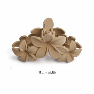 Floral Hair Claw Clip