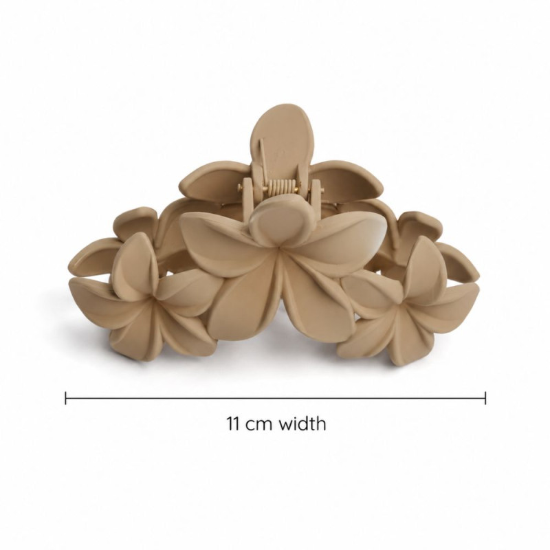 Floral Hair Claw Clip