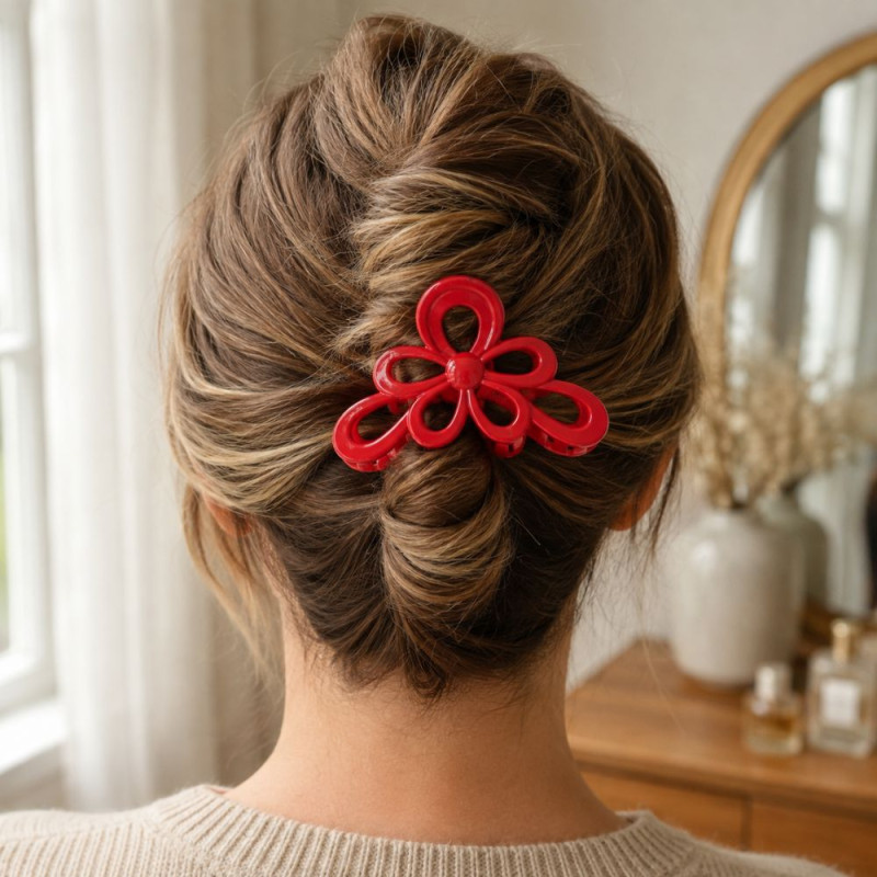 Red Hair Clip