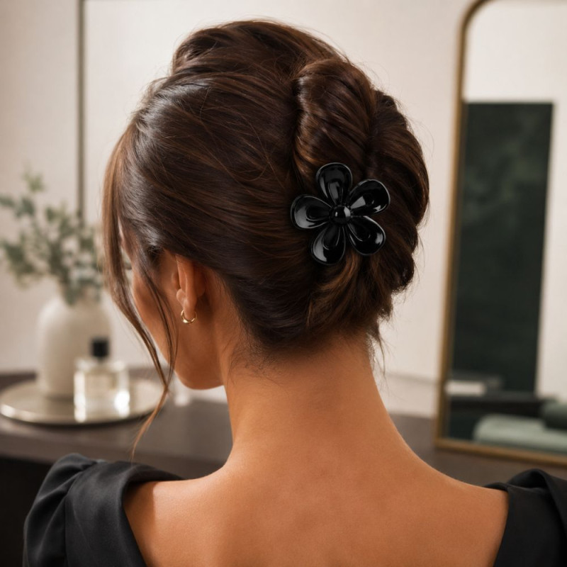 Flower Shaped Hair Clip