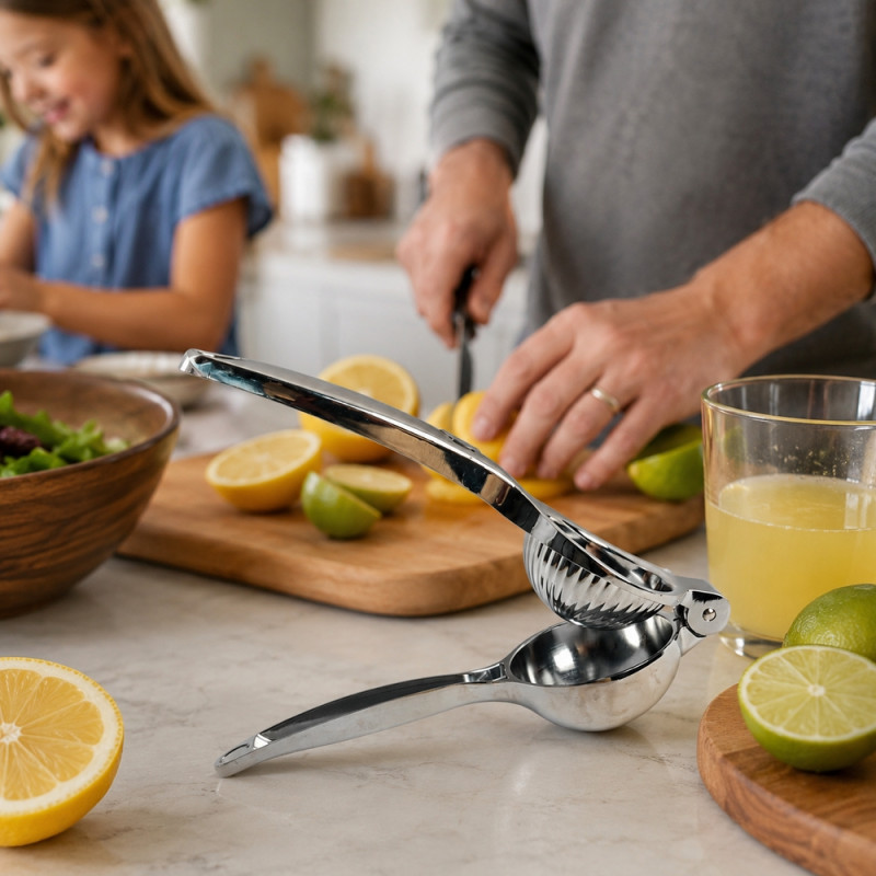 Stainless Steel Lemon Squeezer - Large