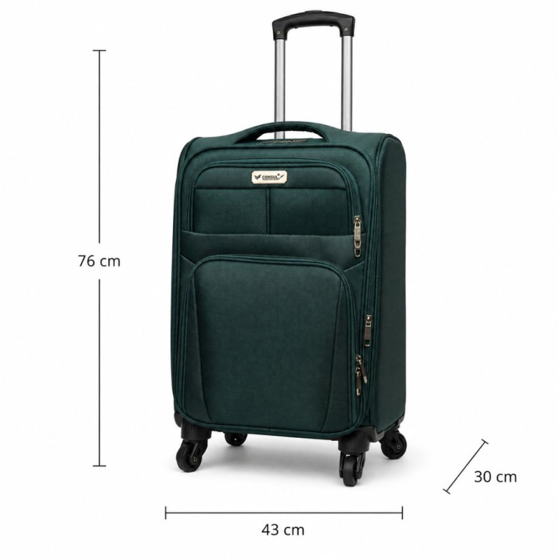 Green Travel Suitcase