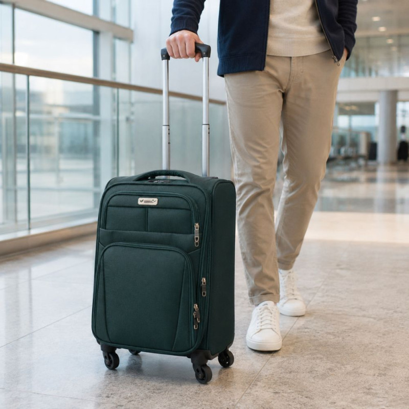 Green Travel Suitcase