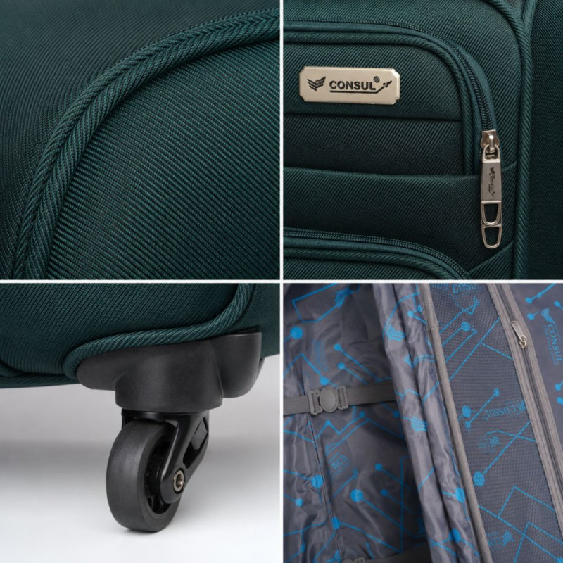Green Travel Suitcase