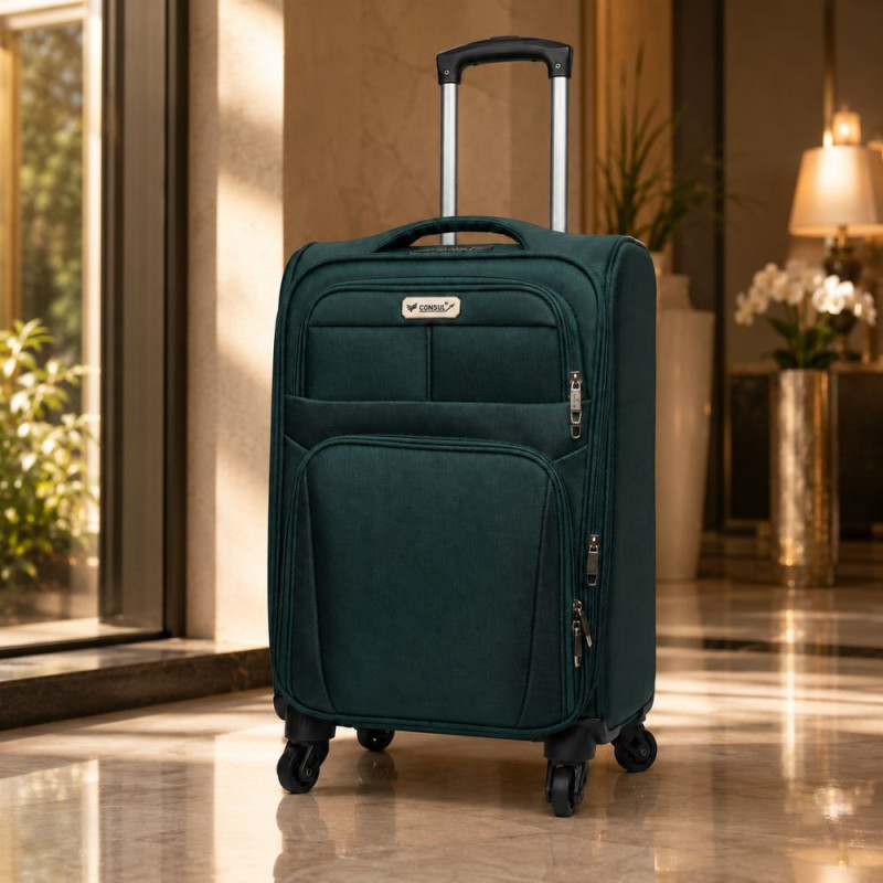 Green Travel Suitcase