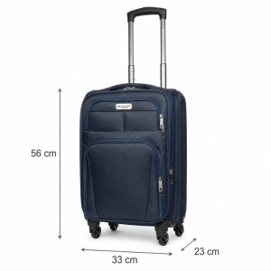 Blue Travel Luggage -56cm