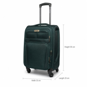 Green Travel Carry-On Suitcase