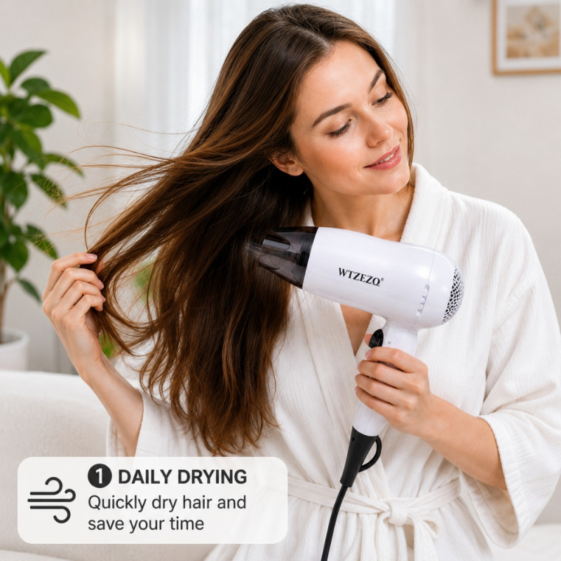 Compact Travel Hair Dryer