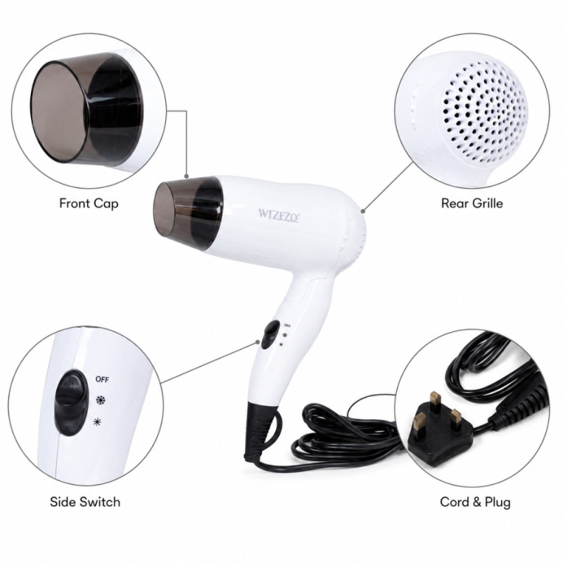 Compact Travel Hair Dryer