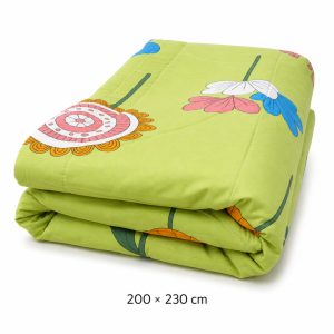 Soft Touch Comforter – Green (Queen)