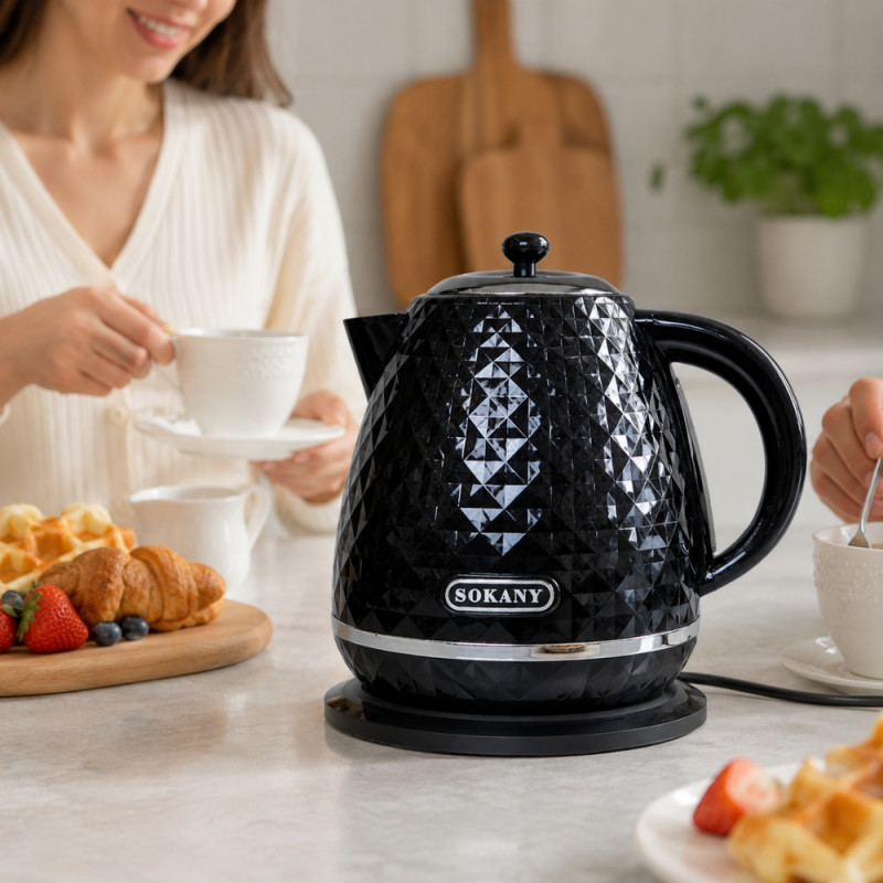 Electric Kettle – Black (1.7L)