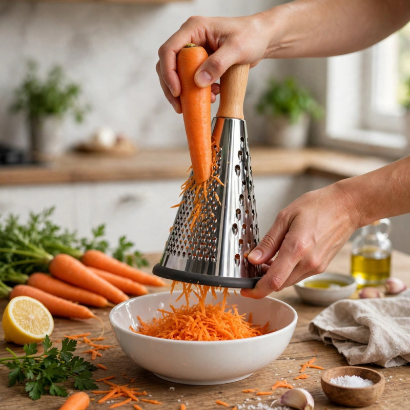 Grater with Wooden Handle