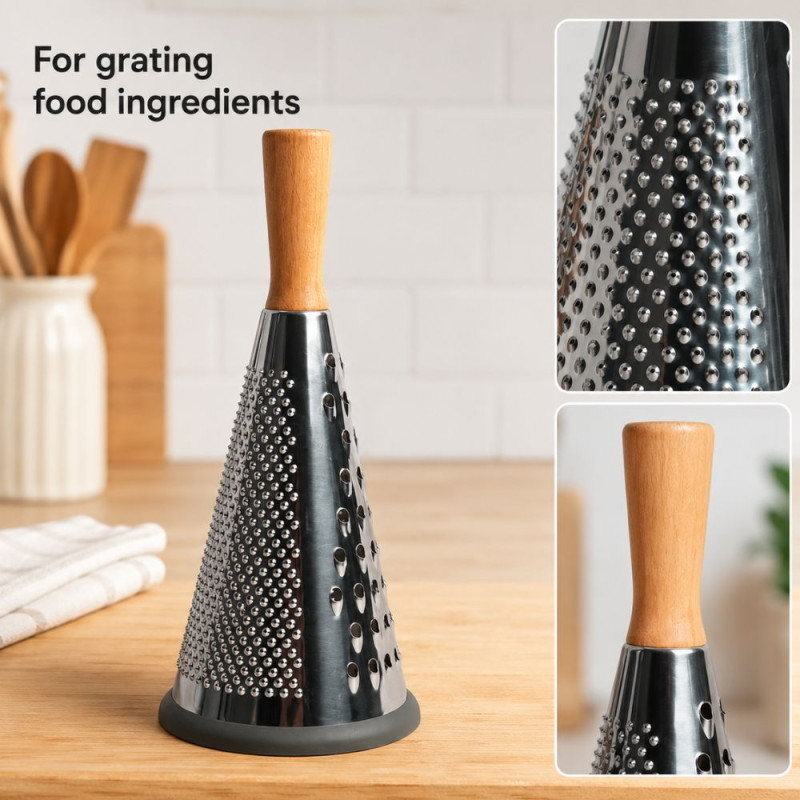 Grater with Wooden Handle