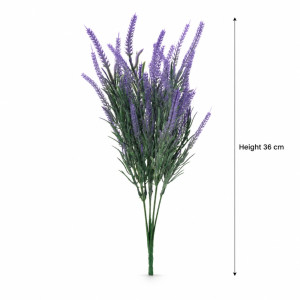 Rich Craft Artificial Flower Designed for Home Décor &amp; Event Styling – Lavender (H-36 CM)