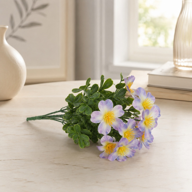 Plum Style Artificial Flower Designed for Home Décor &amp; Event Styling – Light Purple (H-30 CM)