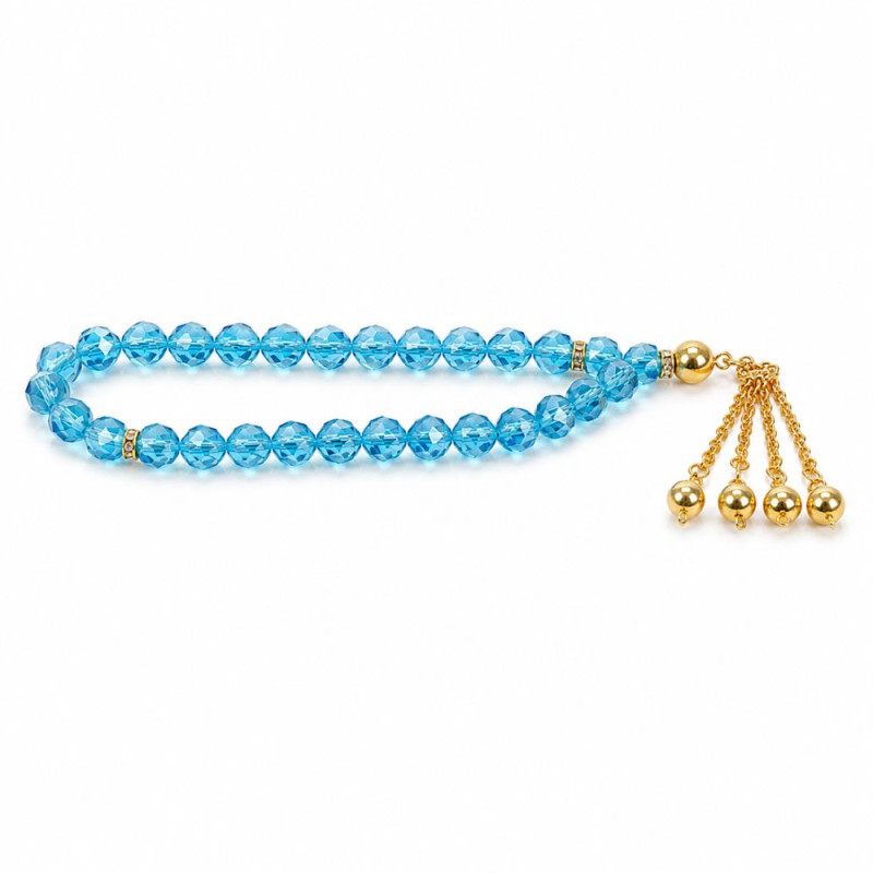 Essential Tasbih – Cyan Premium Quality (25 cm)