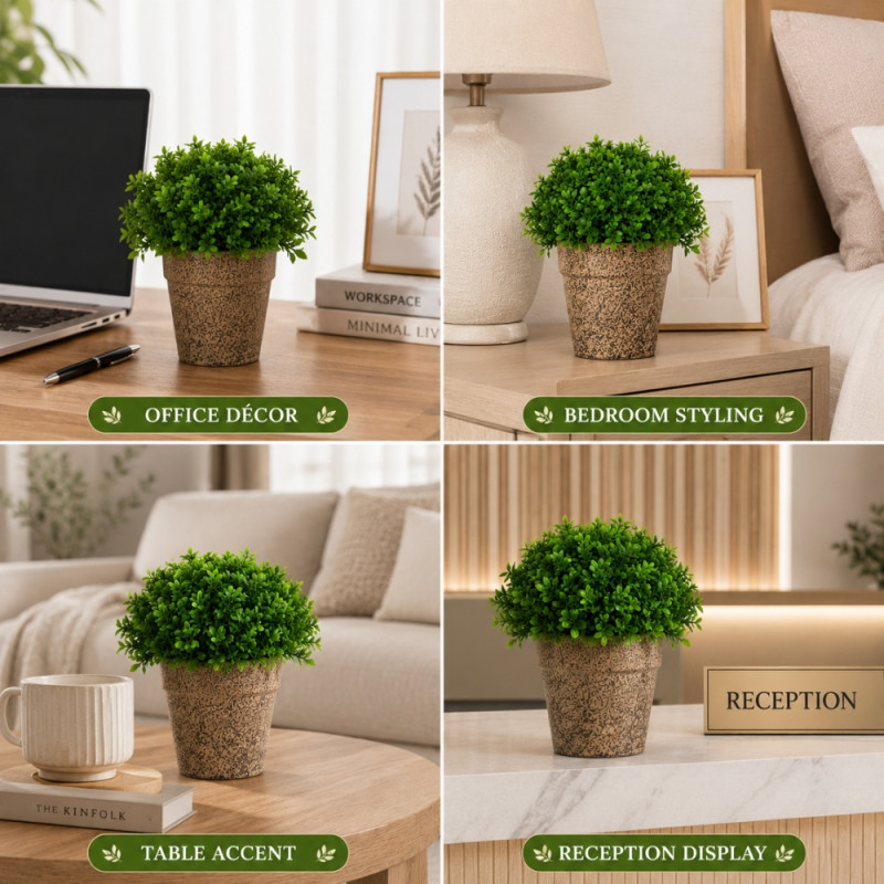 Walnut Rich Artificial Flower Designed for Home Décor &amp; Event Styling – Brown (H-14.5, W-5.5 CM)