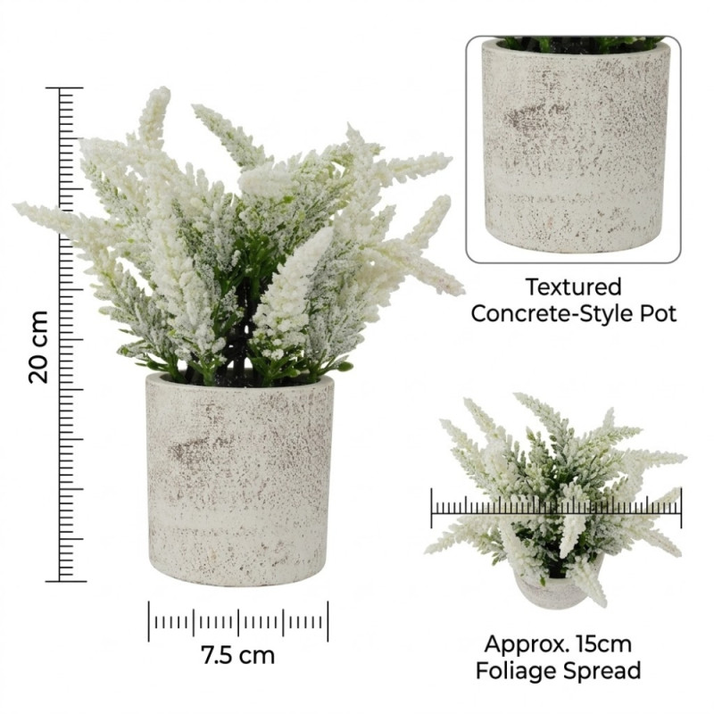 Chic Spark Artificial Flower Designed for Home Décor & Event Styling – White (H-20)