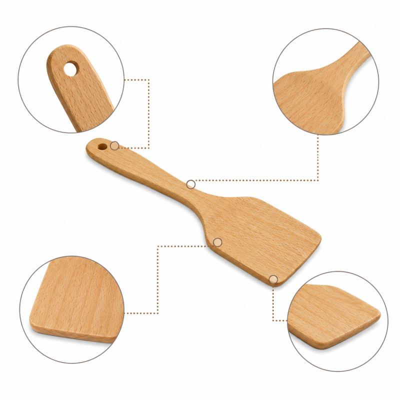 Wooden Spatula for Cooking - 33cm