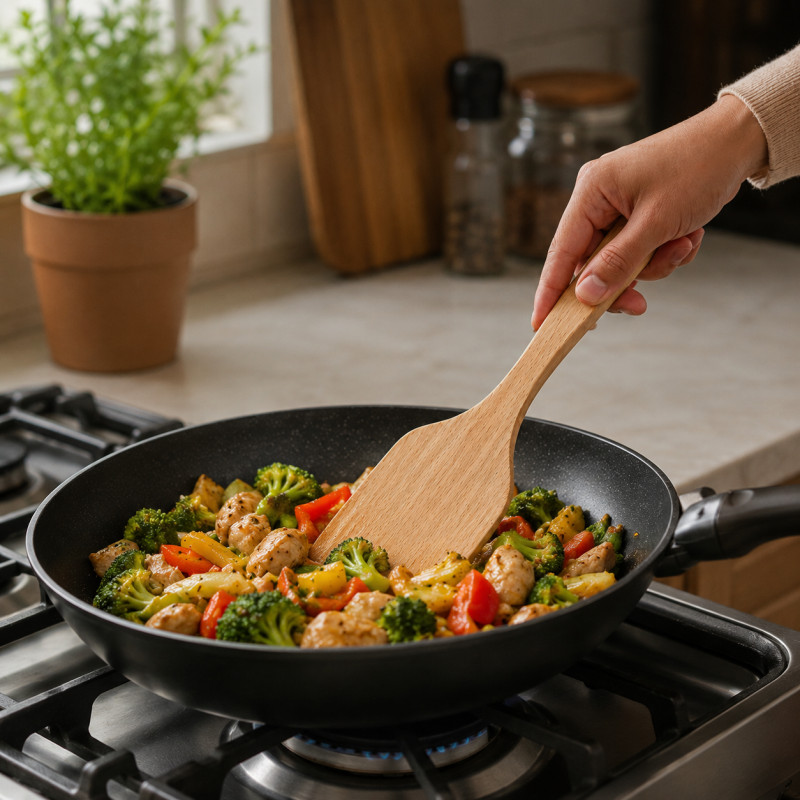 Wooden Spatula for Cooking - 33cm