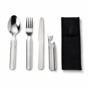 Essential CUTLERY SET 3PC – Silver Premium Quality (16 cm)