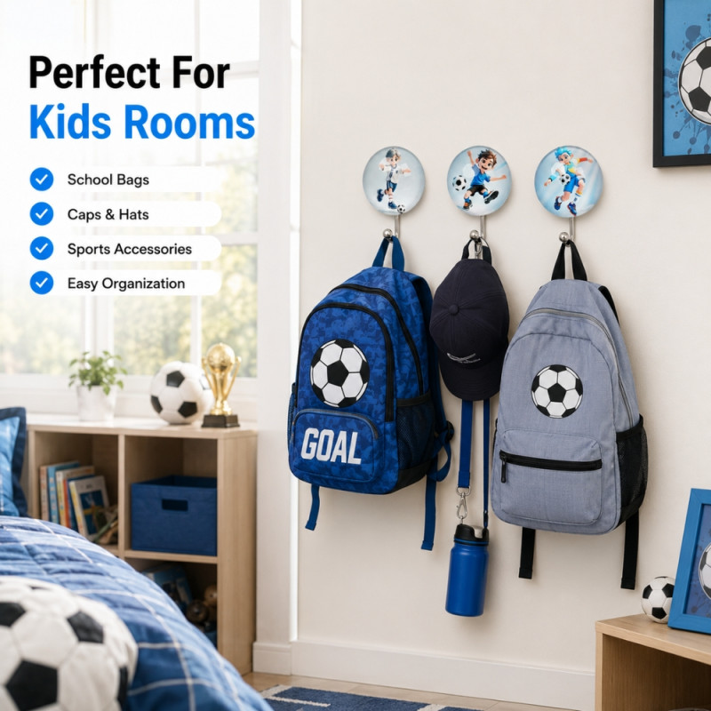 Self-Adhesive Wall Hooks