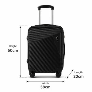 Koyttse Hardshell Spinner Trolley – Stealth Black 20"