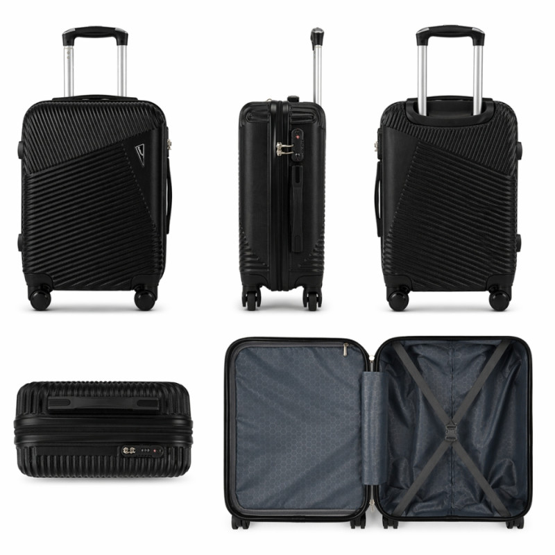 Koyttse Hardshell Spinner Trolley – Stealth Black 20"