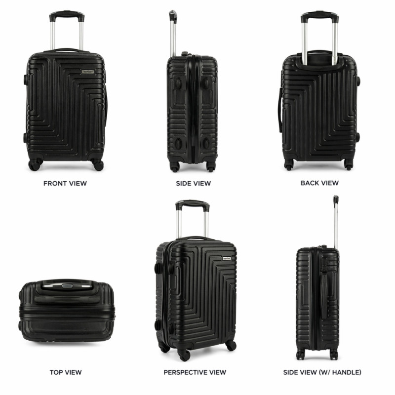 Koyttse Hardshell Spinner Trolley – Stealth Black 20"