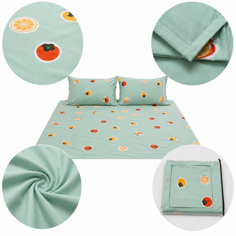 Fruit Pattern Bedding Set – (Single Size)