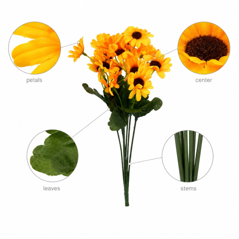 Artificial Sunflower Bouquet