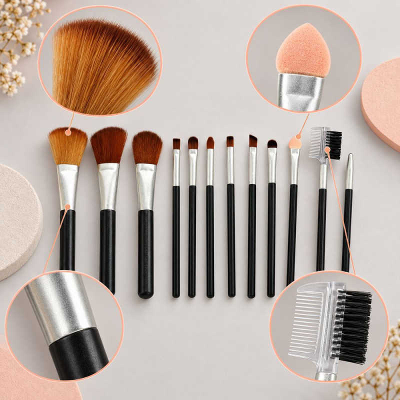 Makeup Brush Set