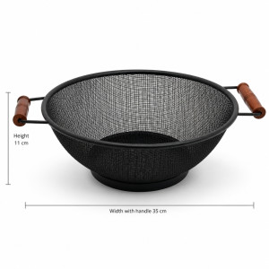 Mesh Fruit Basket with Handles 