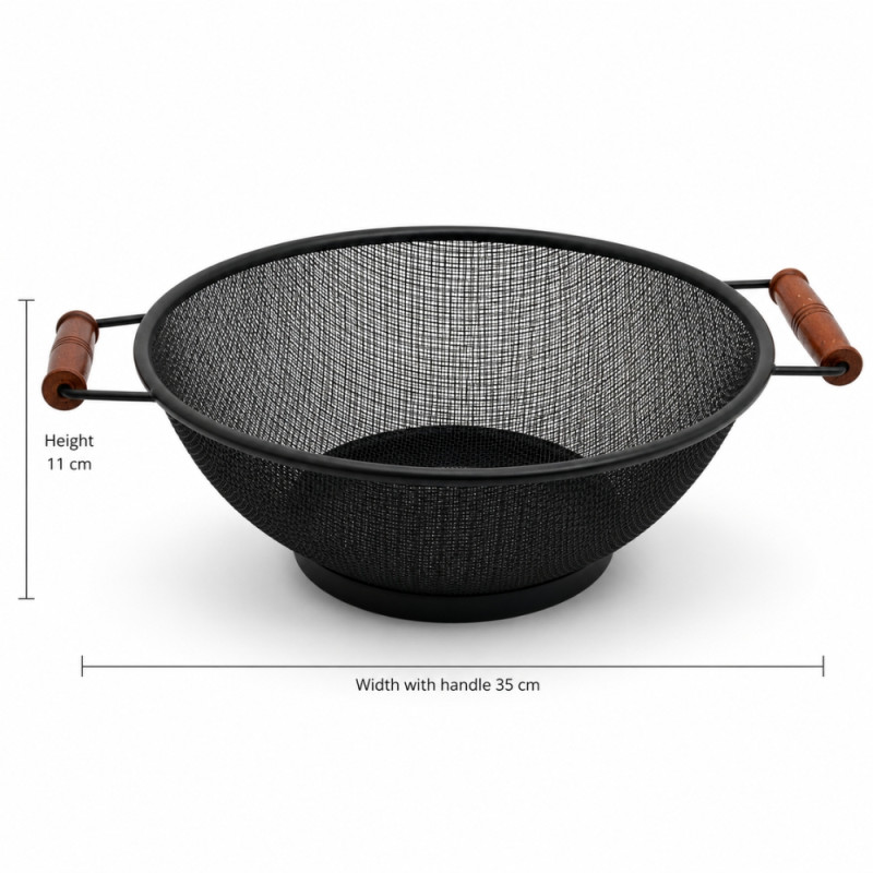 Mesh Fruit Basket with Handles 