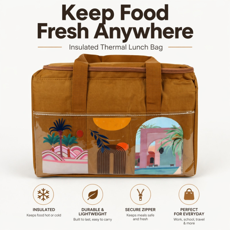 Insulated Large Thermal Lunch Bag