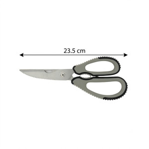 Multi-Purpose Kitchen Scissors – Black (Silver)