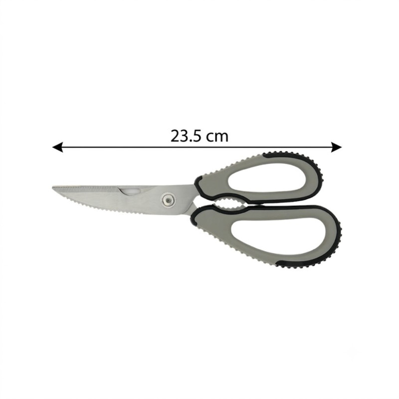 Multi-Purpose Kitchen Scissors – Black (Silver)