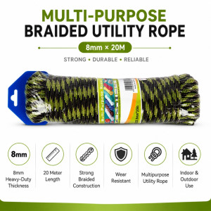 Modern Rope – black Premium Quality (20 meters)