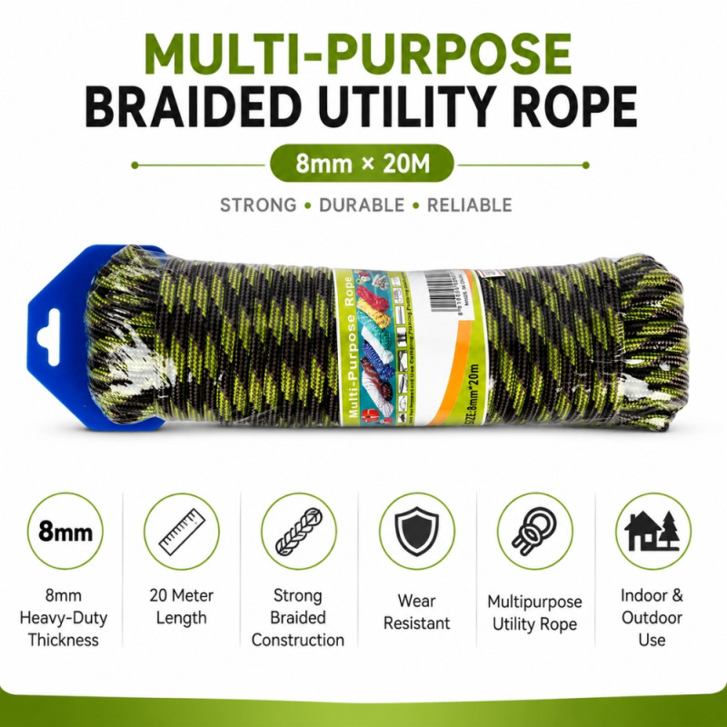 Modern Rope – black Premium Quality (20 meters)