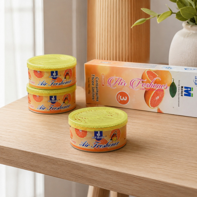 3-Piece Air Freshener – Orange